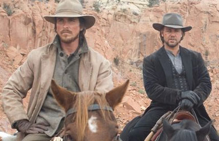 American Psycho Western: Christian Bale and Russell Crowe in "3:10 to Yuma"